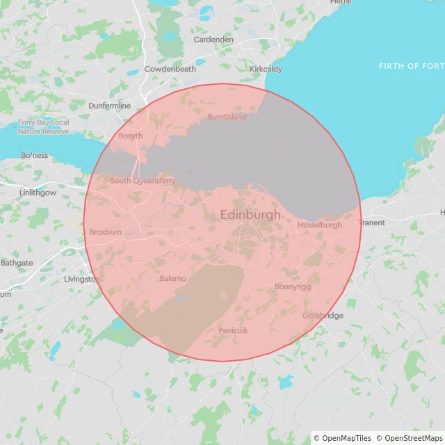A map of the rough location for this vacancy